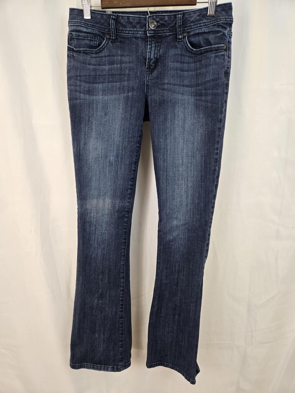 Lauren Conrad Jeans Womens 6 Blue Medium Wash Mid Rise Bootcut Stretch Denim